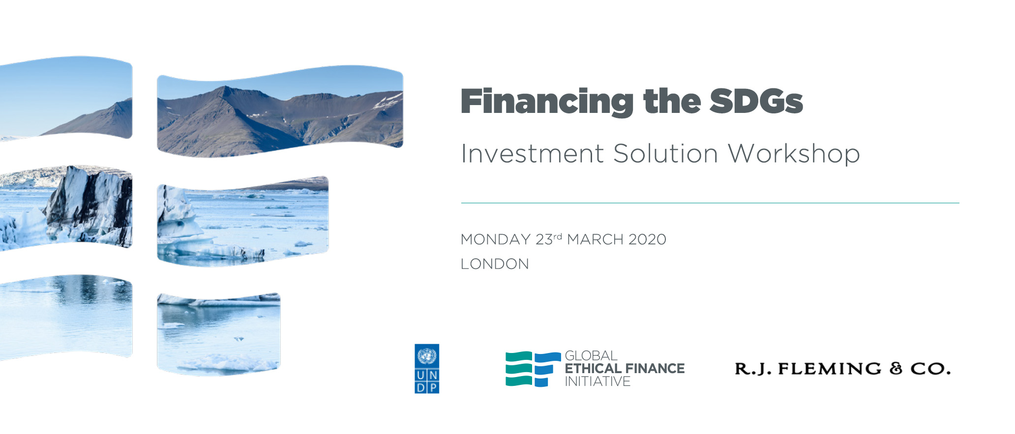 Financing the SDGs - Investment Solution Workshop - Global Ethical ...