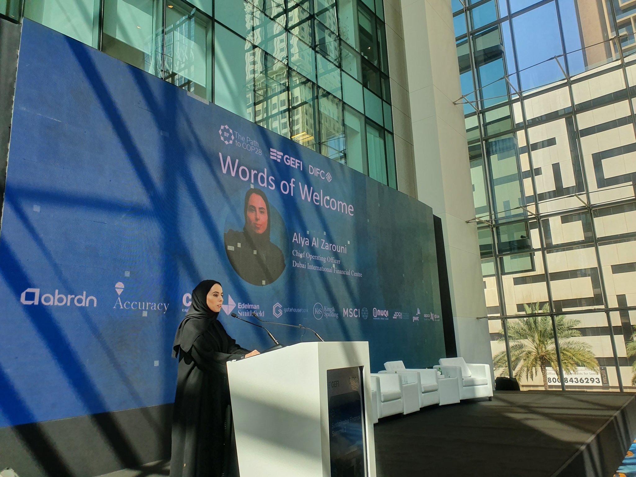 Path to COP28 Sustainable Finance Summit held at DIFC - Global Ethical ...